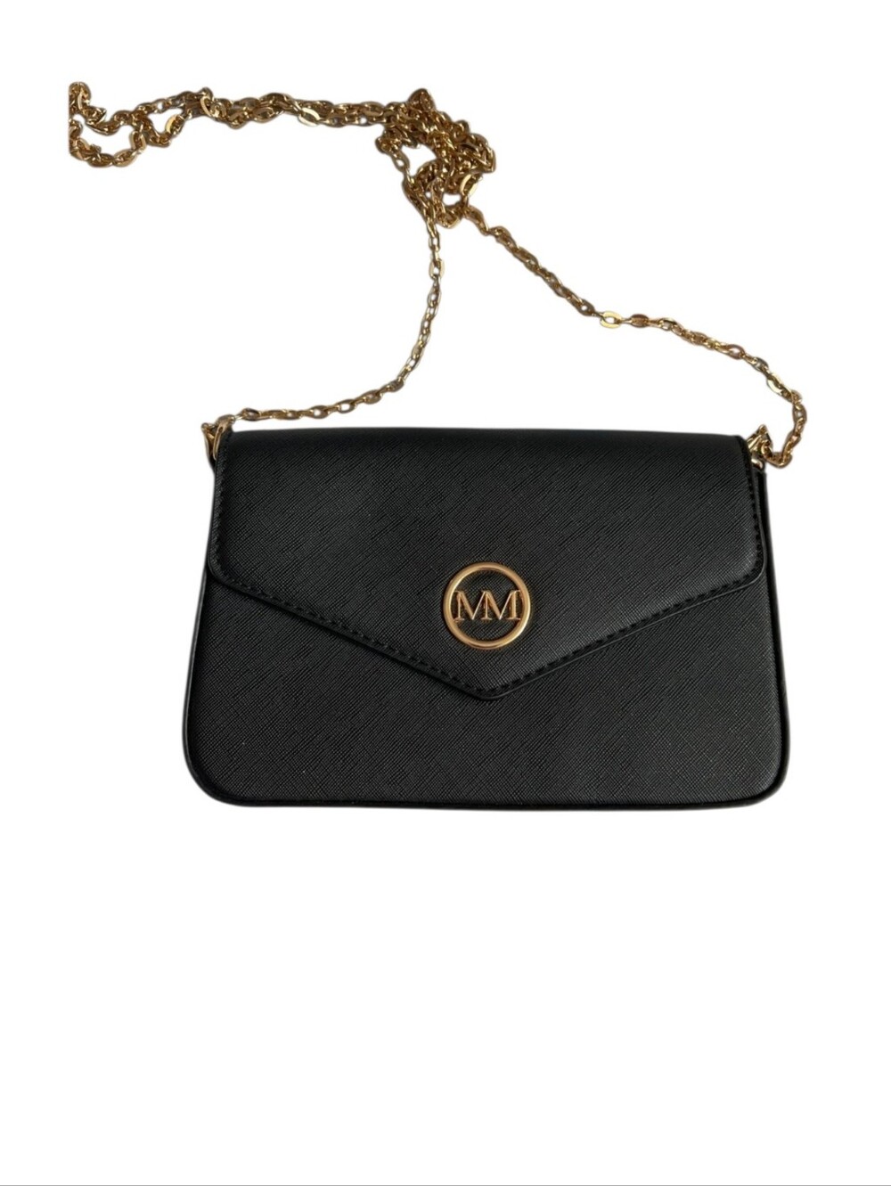 Marilyn Monroe Signature Black Crossbody Bag